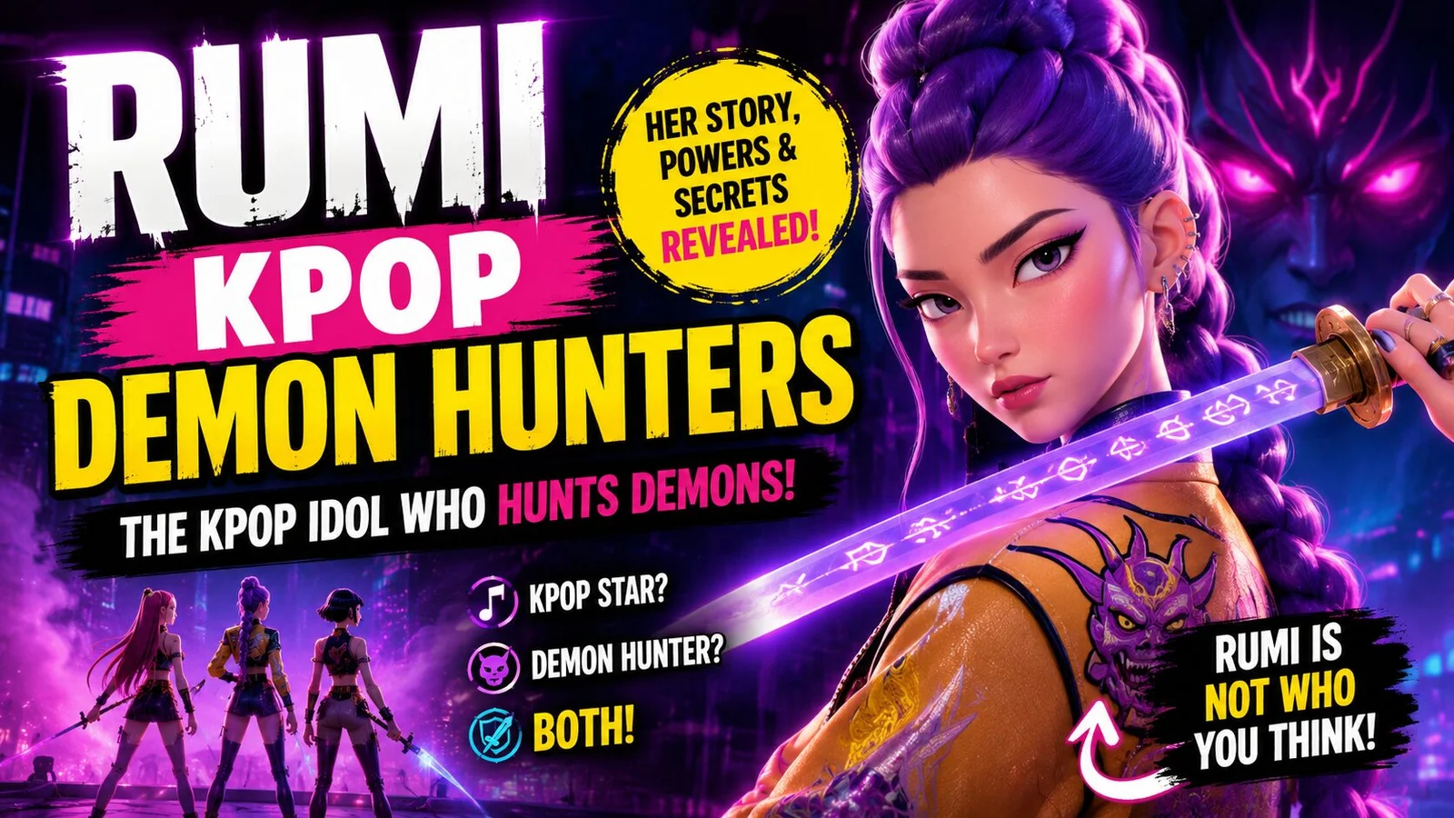 rumi kpop demon hunters Rumi Kpop Demon Hunters: A Beginner’s Guide to the Popular Character and Her Growing Fame